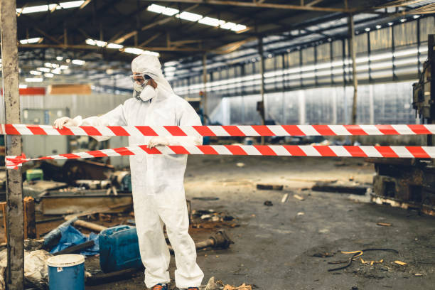 Professional Odor Removal technician working in Lockeford, CA